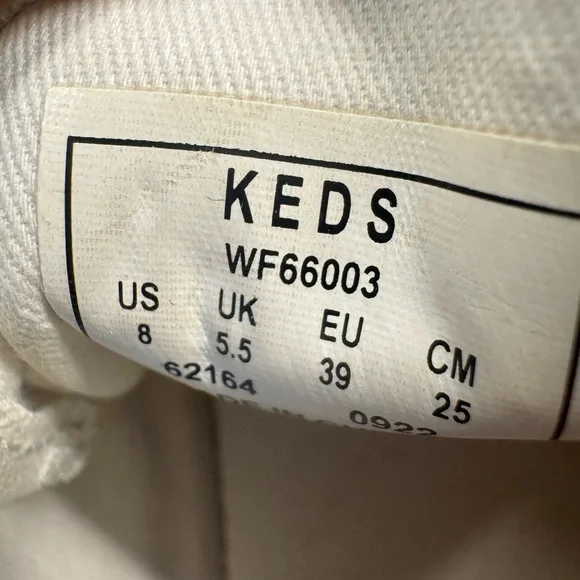 Keds Women's triple kick white Platform Sneakers - Picture 9 of 13